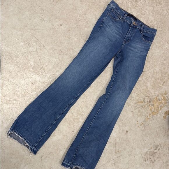 Classic Blue Denim Jeans JBRAND - Never Worn - Size 27 Dark Wash Jeans - Picture 1 of 3